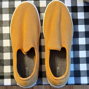 Allbirds men’s size 12 Slip-On Sneakers -mustard Yellow